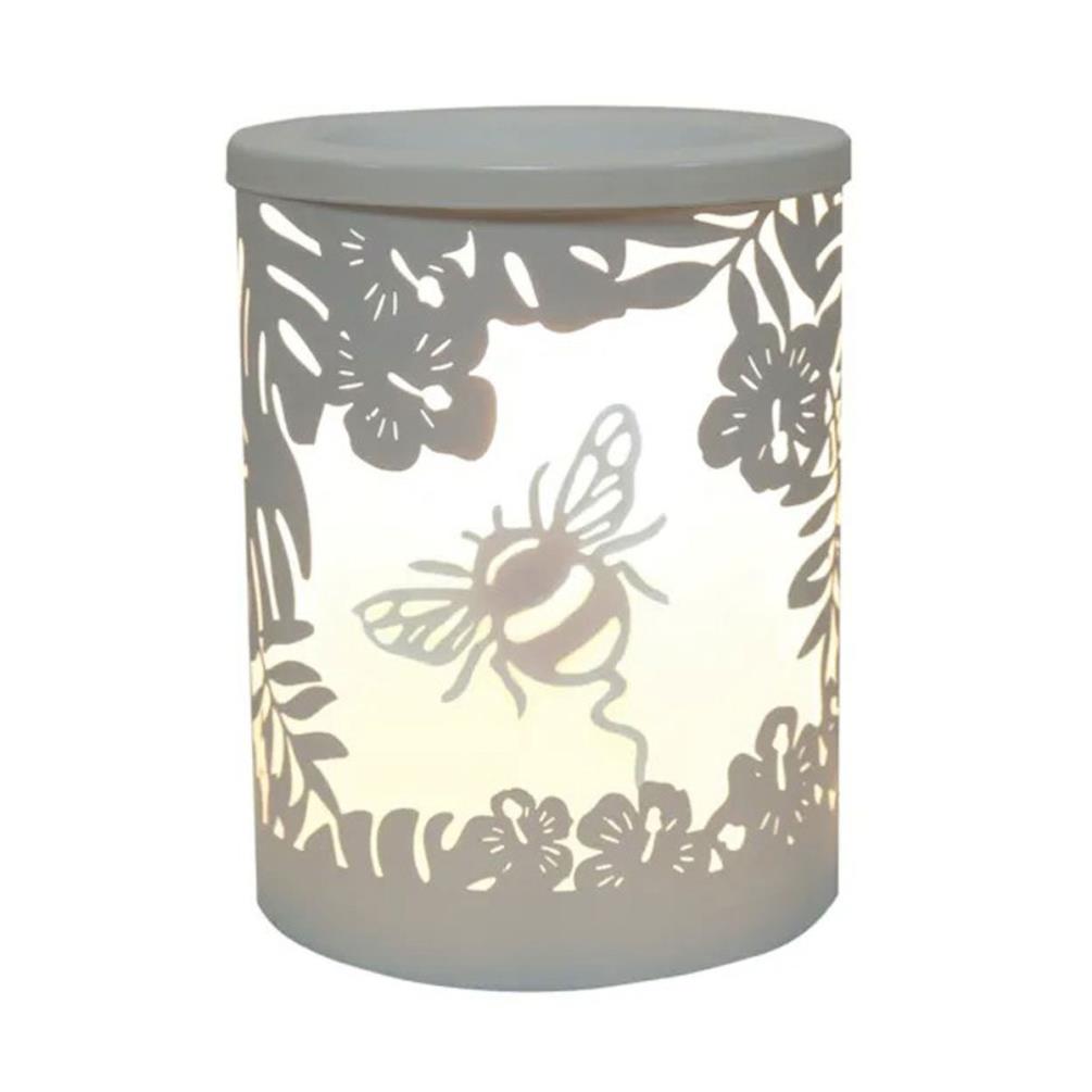 Aroma White Bumble Bee Electric Wax Melt Warmer £21.59